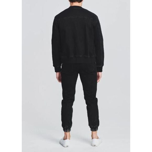 SER.O.YA 1766-24 Men's Sz 28 Vintage Black Dakota Fitted Jogger Pants - Picture 2 of 11